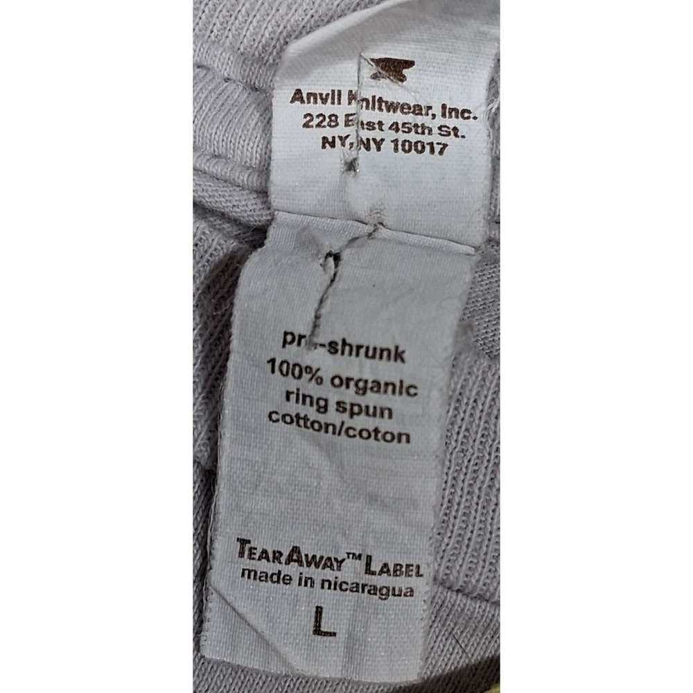 Kenny Chesney Concert‎ Tour Graphic T-Shirt Gray Organic Cotton Large - Picture 4 of 10